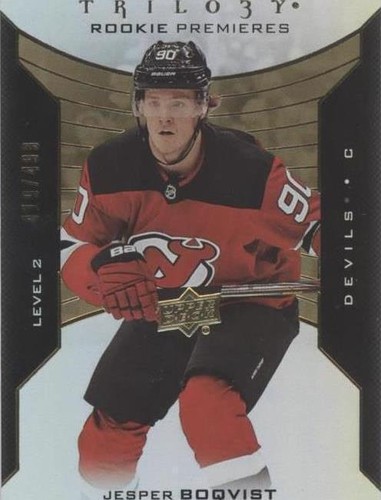 2019-20 Upper Deck Trilogy - Jesper Boqvist #93