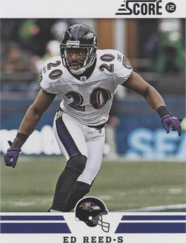 2012 Score Ed Reed #161