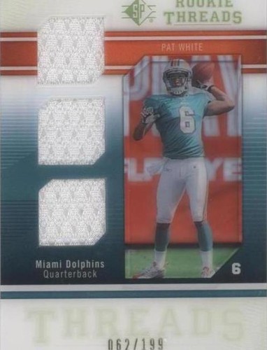 2009 SP Threads Pat White #RT-PW