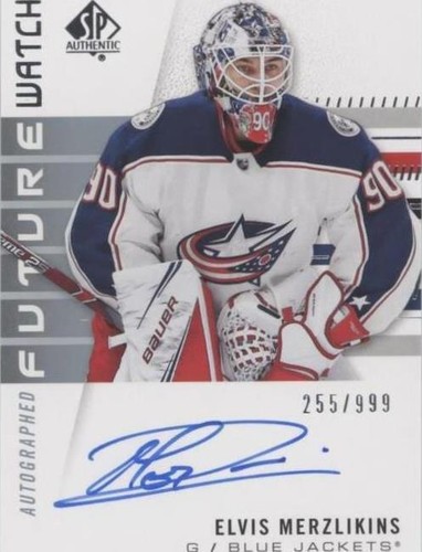 2019-20 SP Authentic - Elvis Merzlikins #191