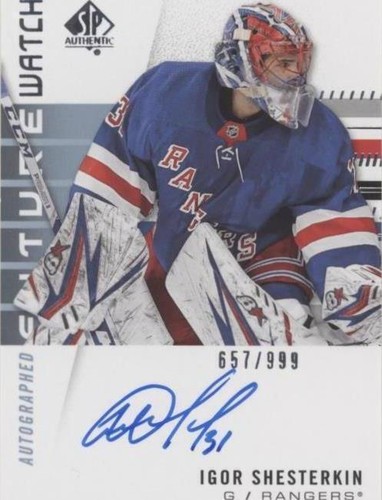 2019-20 SP Authentic - Igor Shesterkin #251
