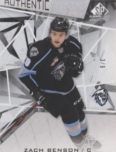 2021-22 Upper Deck SP Game Used CHL Edition - Zach Benson #58