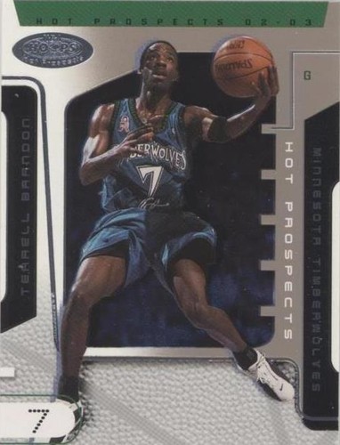 2002-03 Hoops Hot Prospects - Terrell Brandon #70