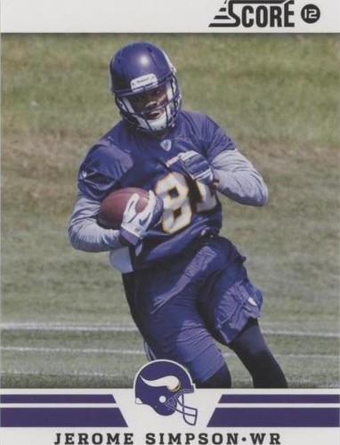 2012 Score Jerome Simpson #203