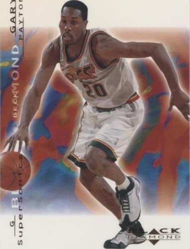 2000-01 Upper Deck Black Diamond - Gary Payton #76
