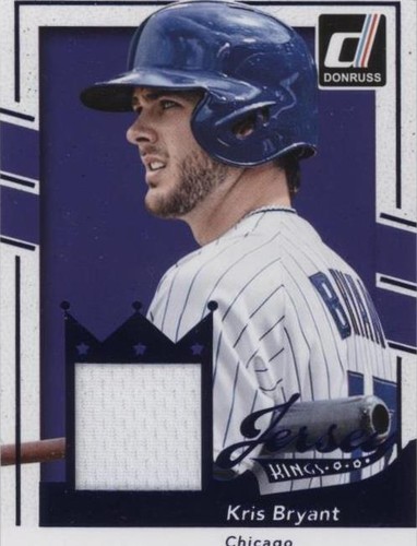 2016 Panini Donruss - Kris Bryant #JK-KB