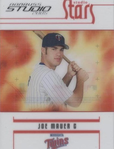 2005 Donruss Studio - Joe Mauer #S-22