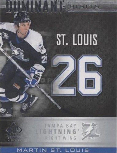 2020-21 Upper Deck SP Signature Edition Legends - Martin St. Louis #DD-48