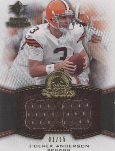 2008 SP Rookie Threads Derek Anderson #ST-DA