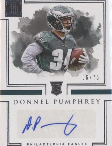 2017 Panini Impeccable Donnel Pumphrey #190