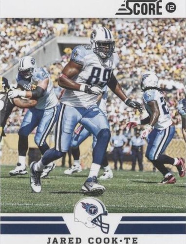 2012 Score Jared Cook #210