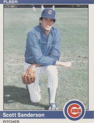 1984 Fleer Update - Scott Sanderson #U-104