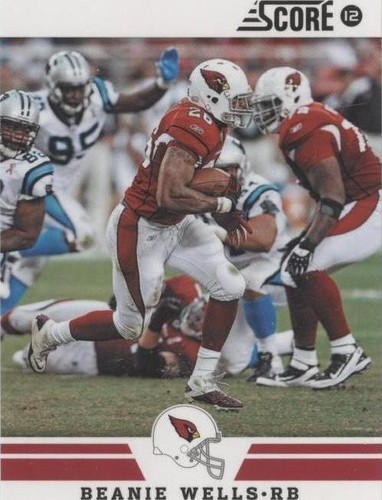 2012 Score Chris Wells #71