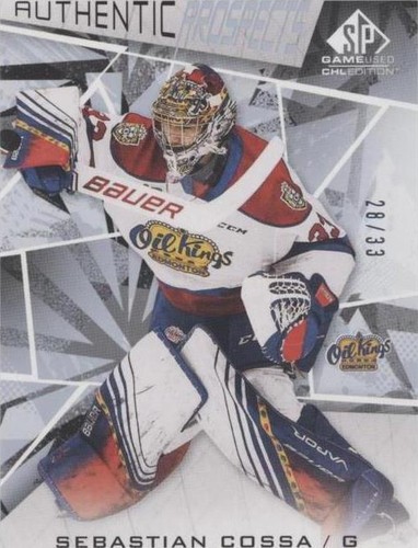 2021-22 Upper Deck SP Game Used CHL Edition - Sebastian Cossa #15