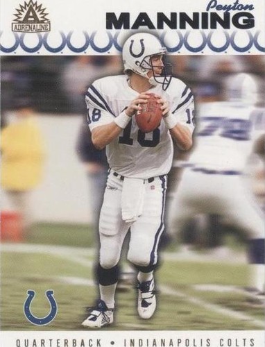 2002 Pacific Adrenaline Peyton Manning #123