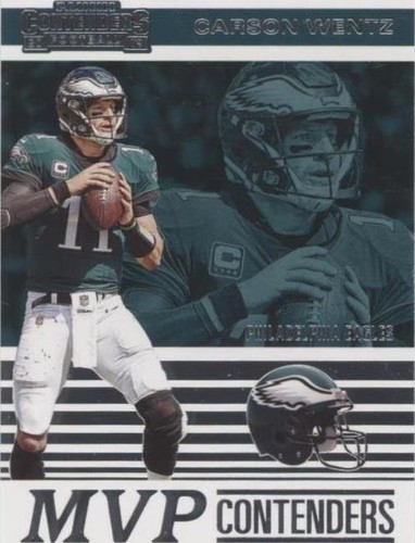 2019 Panini Contenders Carson Wentz #MVP-CW