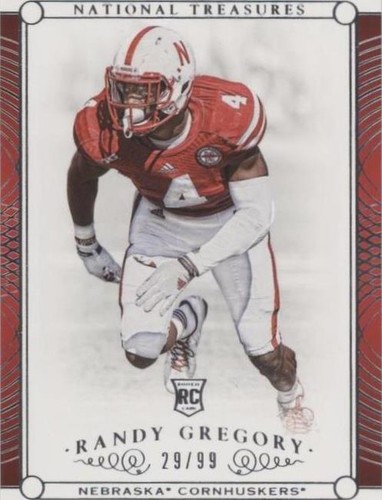 2015 Panini National Treasures College Randy Gregory #190