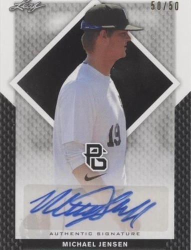 2016 Leaf Perfect Game National Showcase - Michael Jensen #BA-287