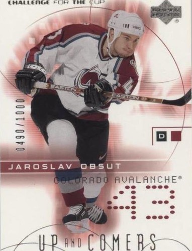 2001-02 Upper Deck Challenge for the Cup - Jaroslav Obsut #101