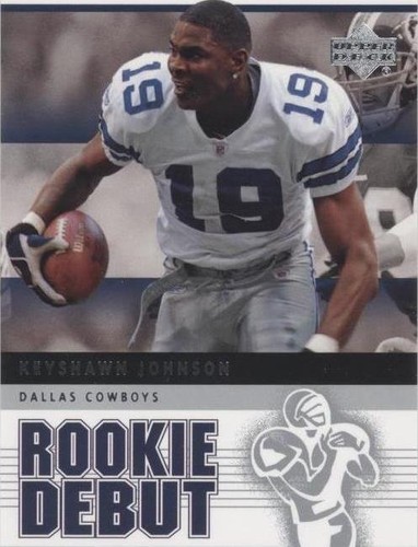 2005 Upper Deck Rookie Debut Keyshawn Johnson #26