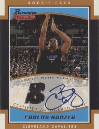 2002-03 Bowman Signature - Carlos Boozer #SE-CBO