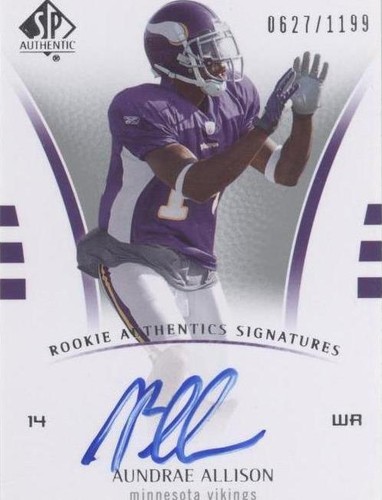 2007 SP Authentic Aundrae Allison #204