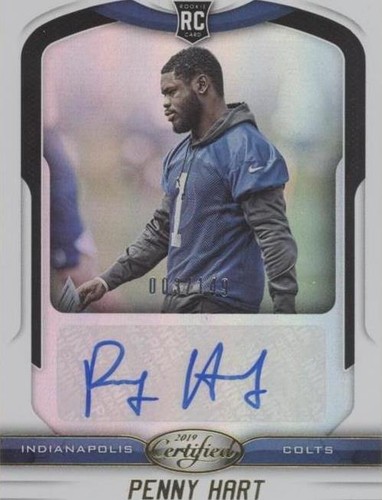 2019 Panini Certified Penny Hart #158