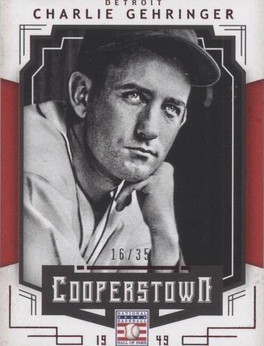 2015 Panini Cooperstown - Charlie Gehringer #20