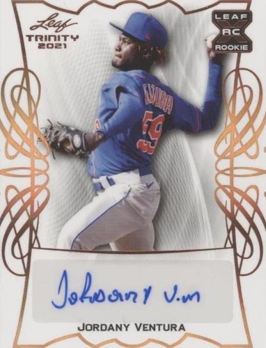 2021 Leaf Trinity - Jordany Ventura #BA-JV2