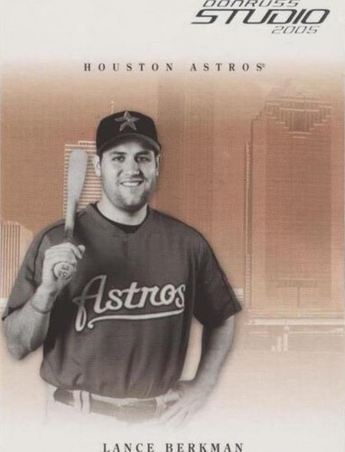 2005 Donruss Studio - Lance Berkman #135