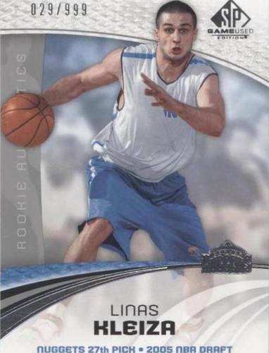 2005-06 SP Game Used Edition - Linas Kleiza #108