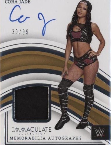 2023 Panini Immaculate Collection WWE - Cora Jade #MA-CJD