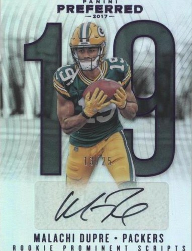 2017 Panini Preferred Malachi Dupre #285