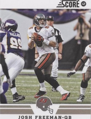 2012 Score Josh Freeman #126