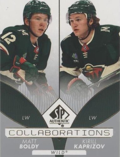 2022-23 SP Authentic - Kirill Kaprizov Matt Boldy #C-12