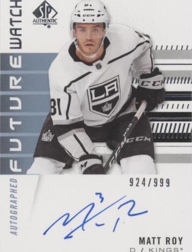 2019-20 SP Authentic - Matt Roy #207