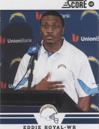 2012 Score Eddie Royal #148