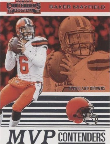 2018 Panini Contenders Baker Mayfield Rookie Of The Year