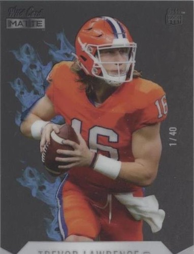 2021 Wild Card MATTE Trevor Lawrence #MRHR-1