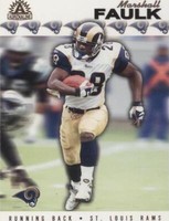 2002 Pacific Adrenaline Marshall Faulk #228