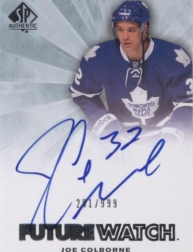2011-12 SP Authentic - Joe Colborne #242