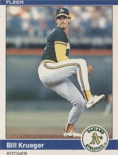 1984 Fleer - Bill Krueger #450