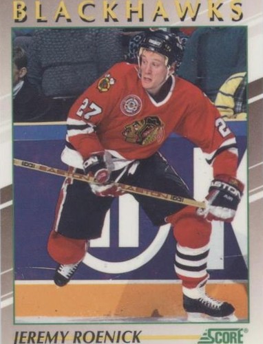 1991-92 Score Young Superstars - Jeremy Roenick #21
