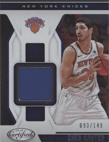 2018-19 Panini Certified - Enes Kanter #MT-EKT