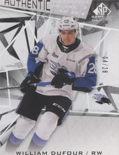 2021-22 Upper Deck SP Game Used CHL Edition - William Dufour #67