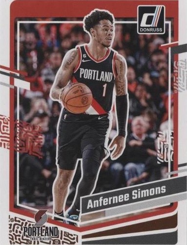 2023-24 Panini Donruss - Anfernee Simons #97