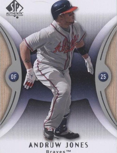 2007 SP Authentic - Andruw Jones #2