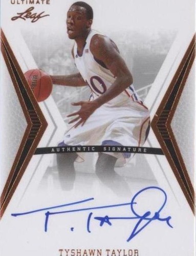 2012 Leaf Ultimate - Tyshawn Taylor #BA-TT2