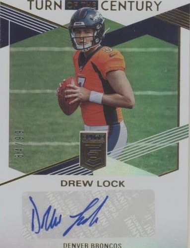 2019 Panini Donruss Elite Drew Lock #TC-DL1