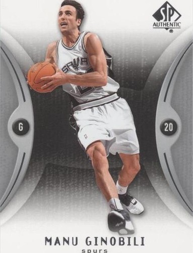 2006-07 SP Authentic - Manu Ginobili #78
